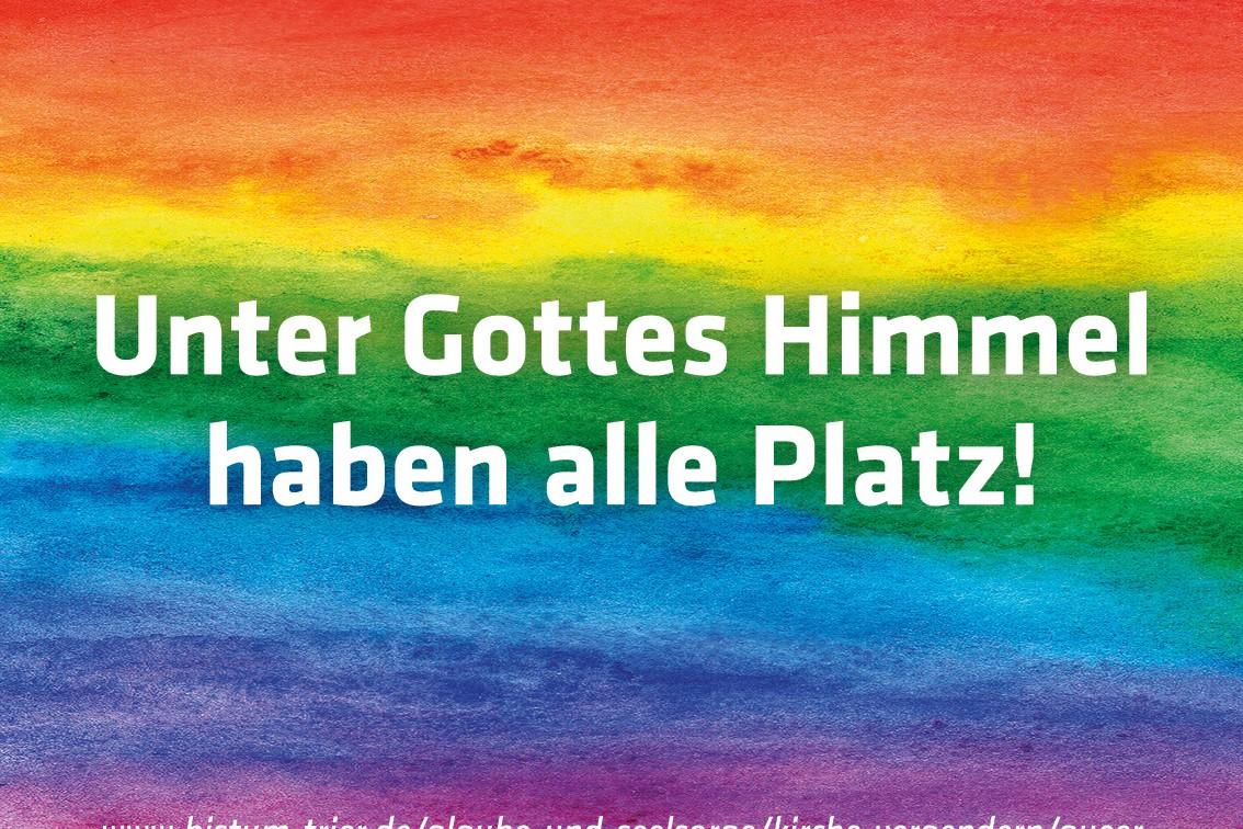 Unter Gottes Himmel...Aufkleber