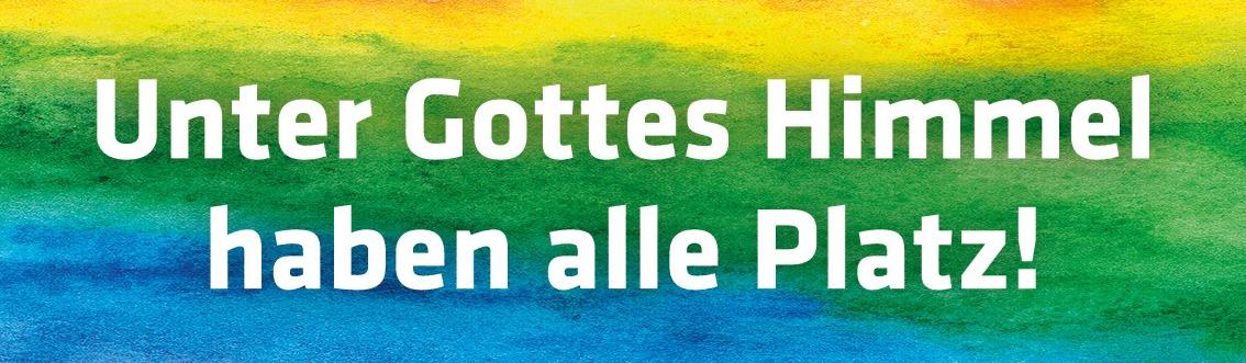 Unter Gottes Himmel...Aufkleber (c) Bistum Trier Unter Gottes Himmel...Aufkleber