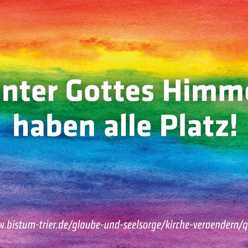 Unter Gottes Himmel...Aufkleber