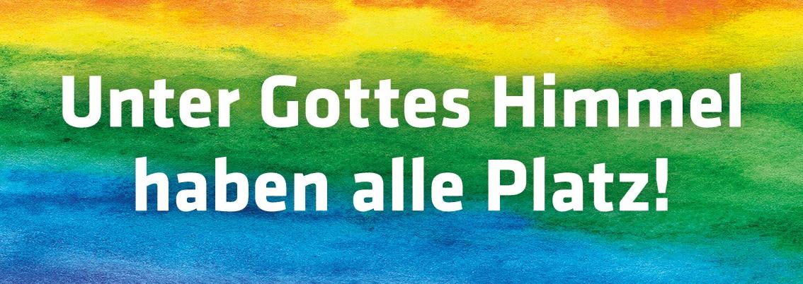Unter Gottes Himmel...Aufkleber (c) Bistum Trier Unter Gottes Himmel...Aufkleber